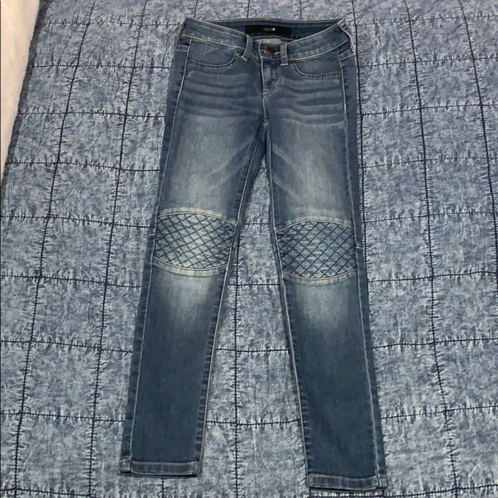 Blue jeans from Joes with cute lines on the knees!